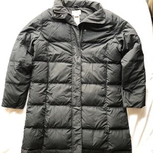 LL Bean Women's Knee Length Down Jacket